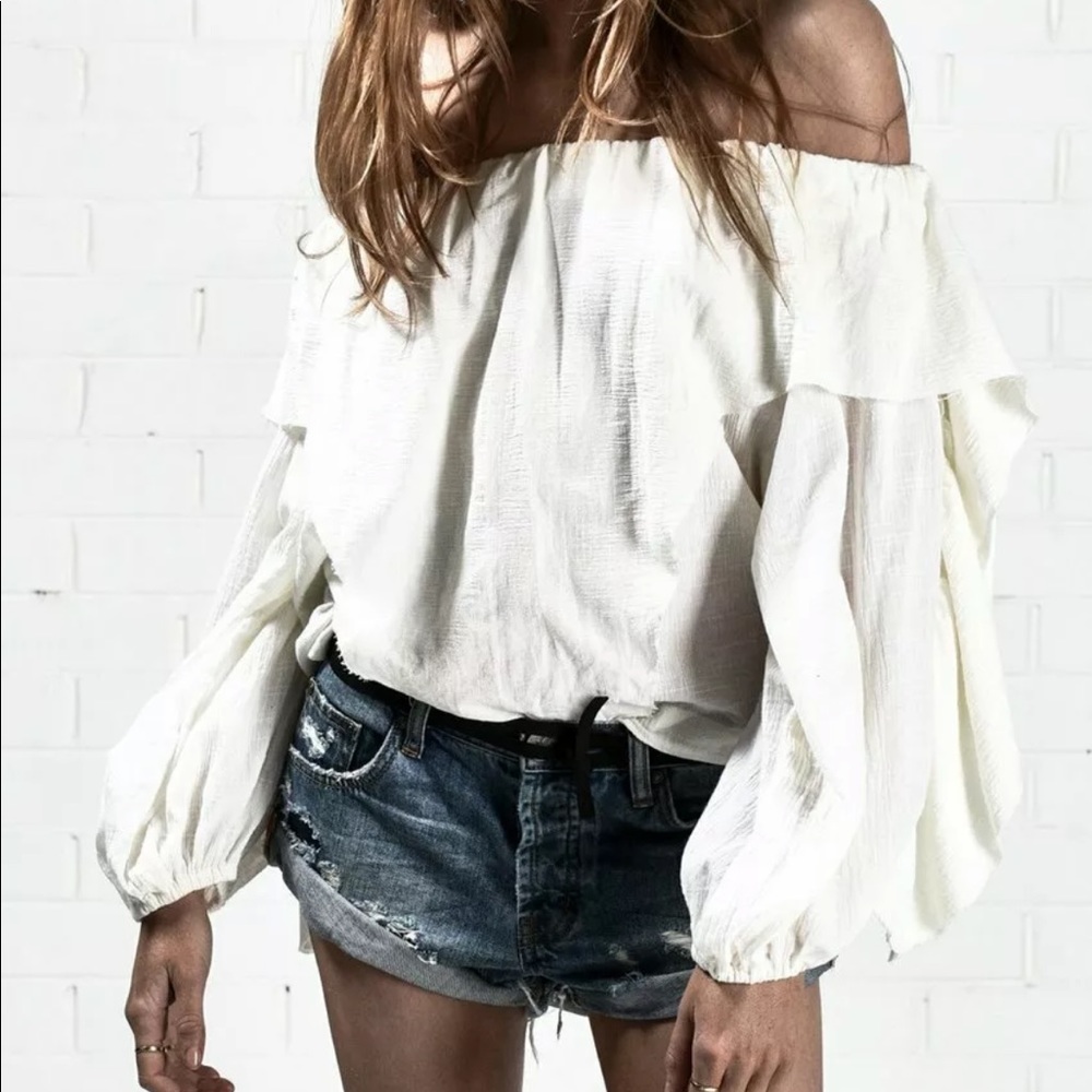 One Teaspoon  Mayday Mayday Top NWT SOLD OUT!small